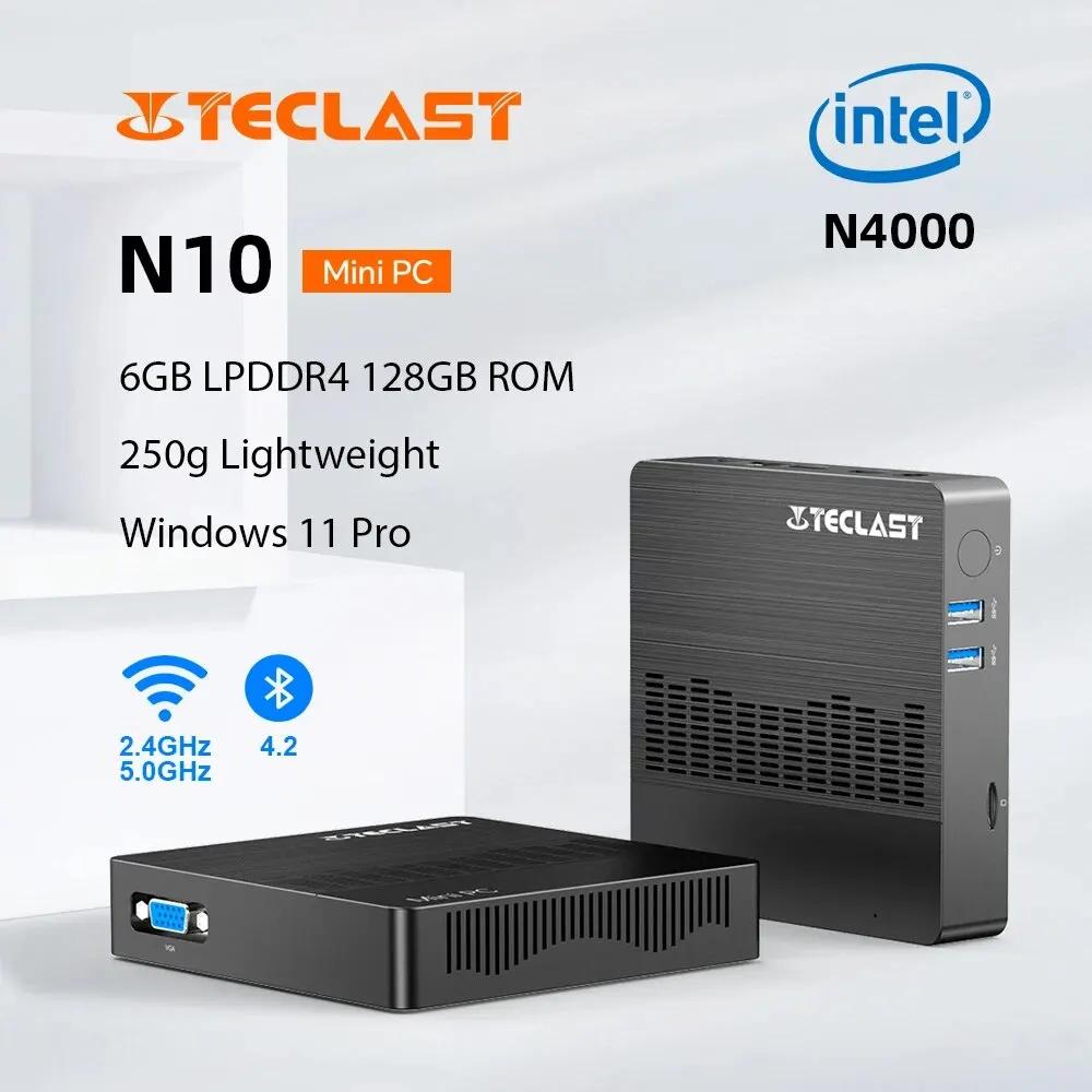 Teclast N10 ̴ PC,  N4000, 6GB LPDDR4, 128GB ROM, M.2 SSD Ȯ,  11  ޴ ũž ̴ ǻ, VGA BT4.2